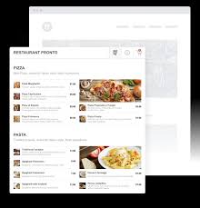 برنامج للطلبات عبر الإنترنت في المطاعم