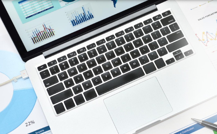 Accounting reports showing sales, cost, and profits in the POS