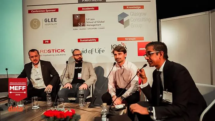 bim pos john balian in a panel discussion at the restaurant show dubai
