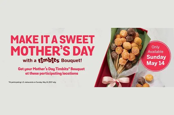 Tim horton's mother's day bouquet