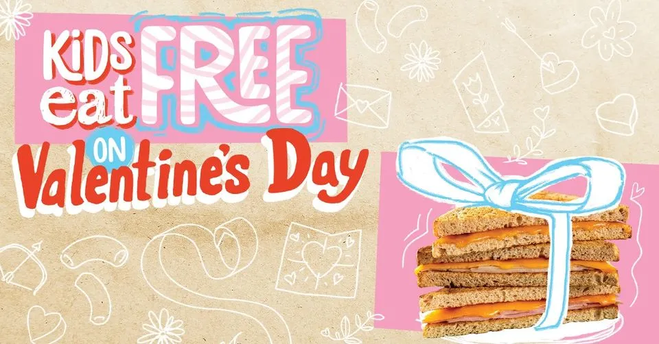 Valentine's Day Facebook advertising for the whole family