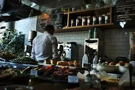 employees working at a restaurant