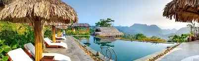 Hotels and restaurants in summer