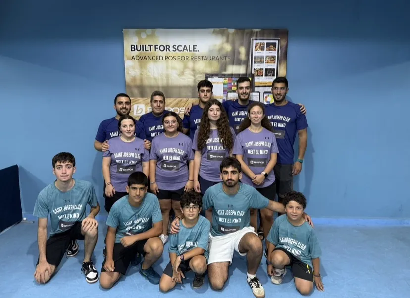 BEK team in table tennis tournament sponsored by BIM POS