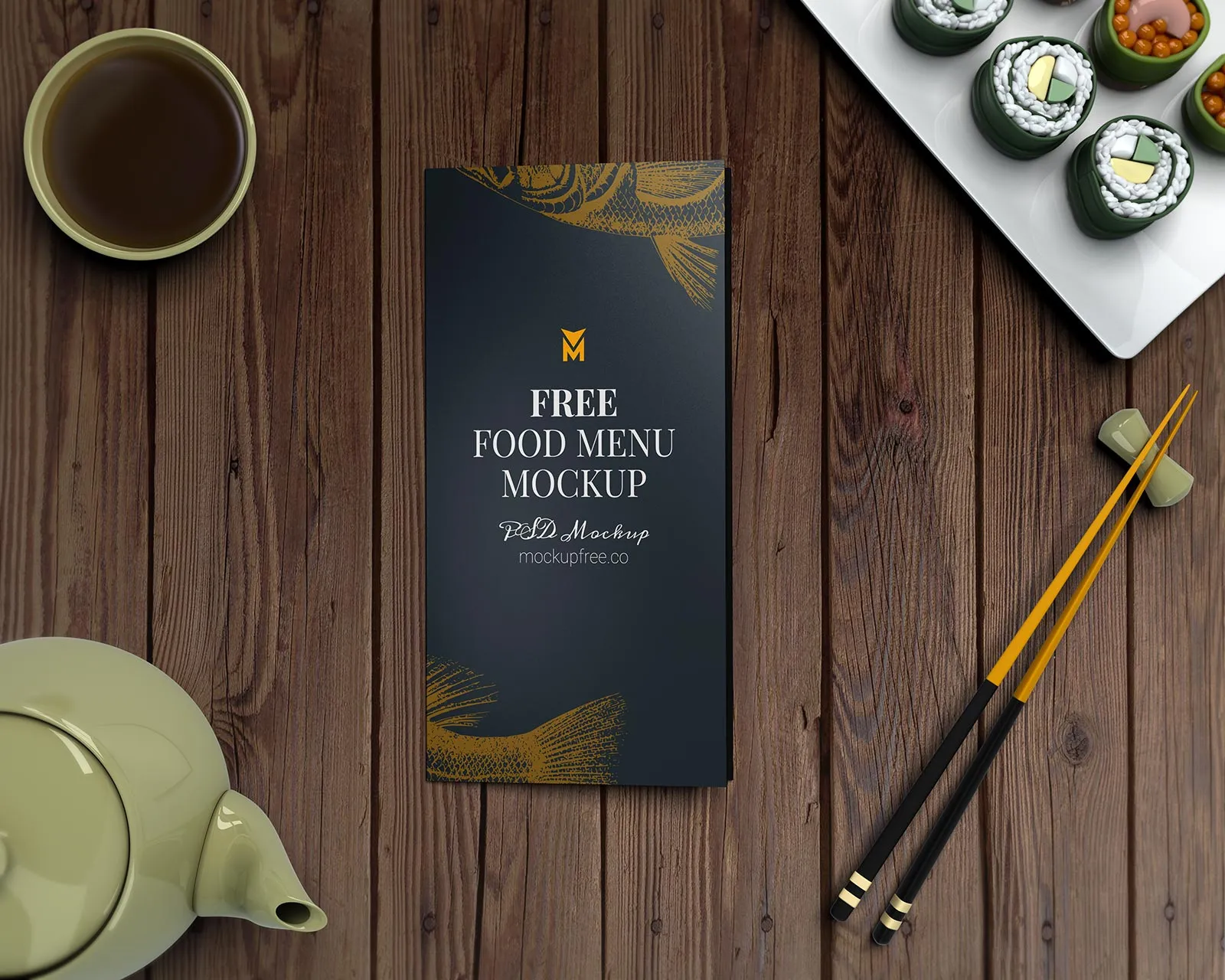 menu of a restaurant