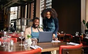 employees working at a restaurant to improve the operations