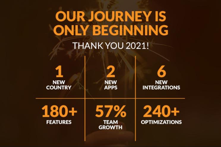 انجازات بيم بوس خلال عام 2021