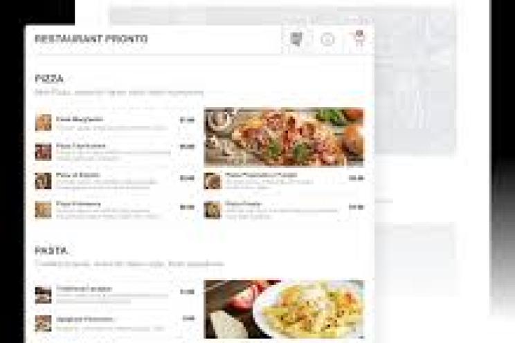 برنامج للطلبات عبر الإنترنت في المطاعم