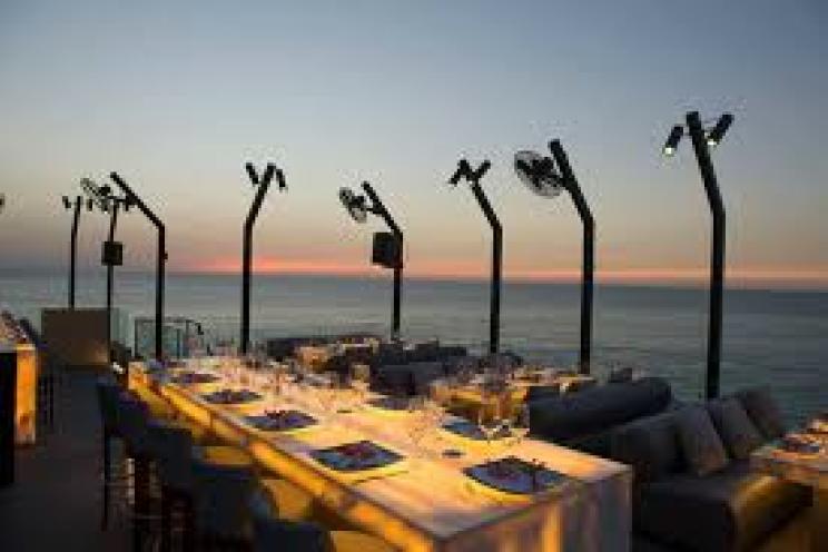 Hotels and restaurants in summer