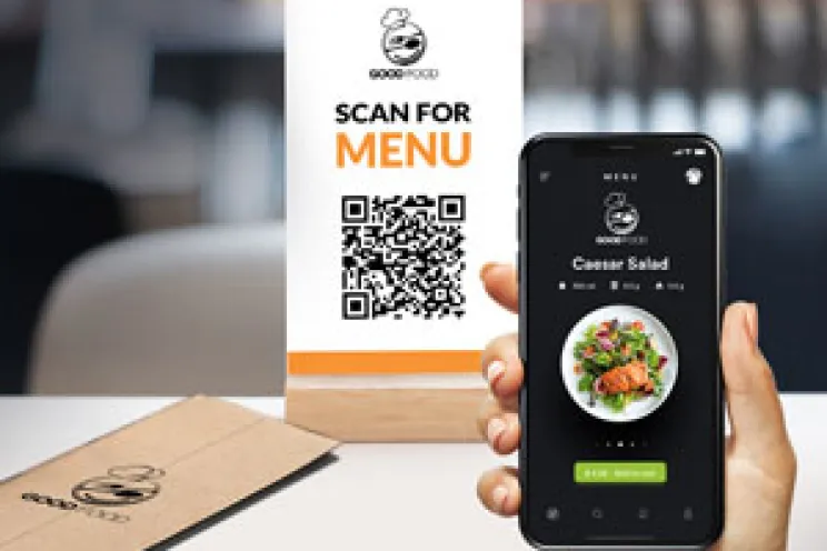 Contactless Digital Menu