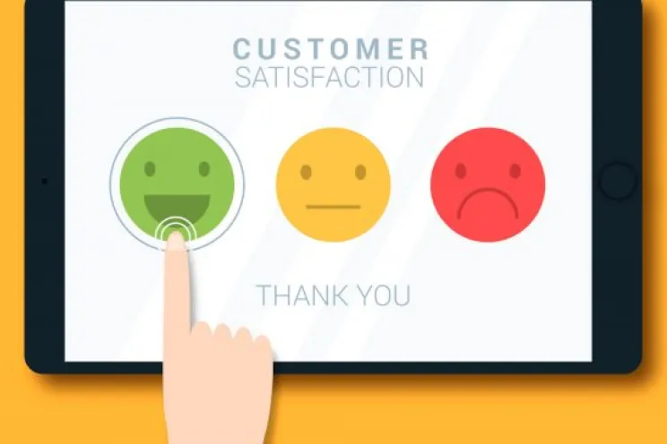 Customer feedback pages using a questionnaire