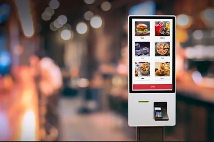 Self ordering kiosk in quick service restaurant 