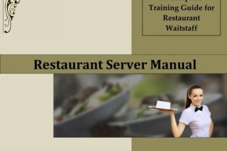 Restaurant training manual