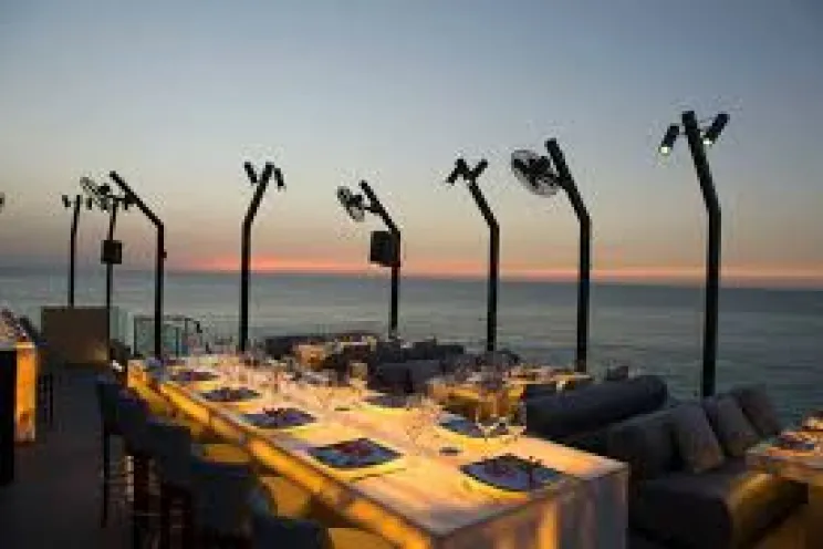 Hotels and restaurants in summer
