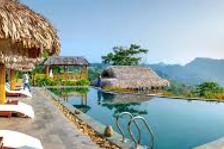 Hotels and restaurants in summer