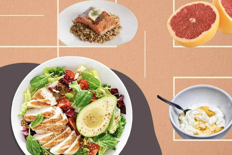 Healthy menu