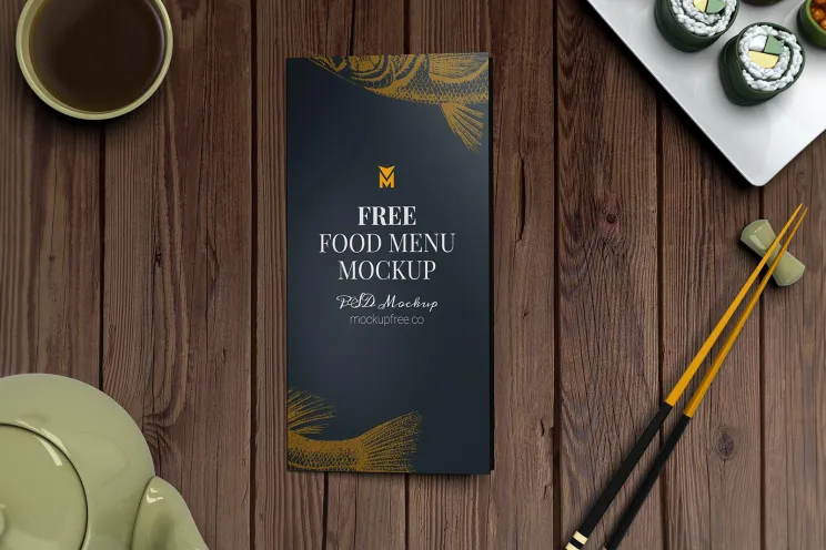 menu of a restaurant