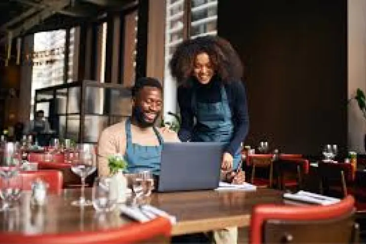 employees working at a restaurant to improve the operations