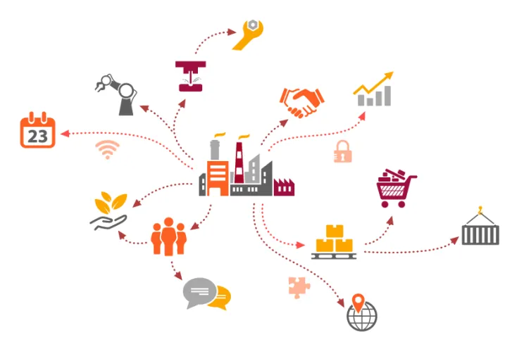 the different processes of a restaurant's supply chain operations